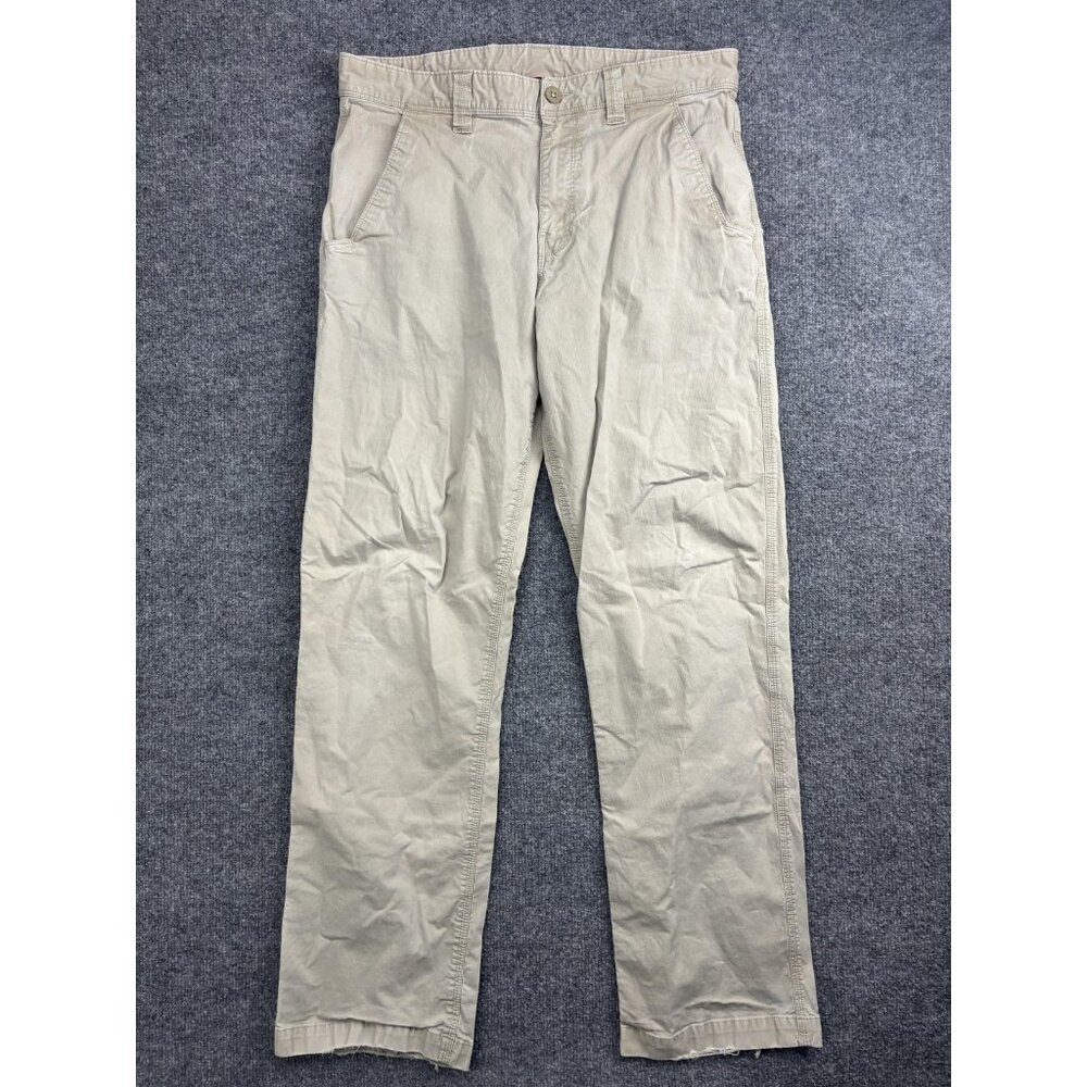 The North‎ Face Pants Mens 36x32 Beige Chino Casual Straight Leg Outdoor Hiking